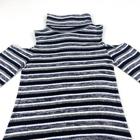 American Eagle Dress Womens Medium Cold Shoulder Soft Sexy Plush Stretch NWOT - Picture 15 of 16